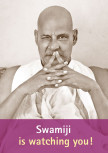 Postkarte "Swami Sivananda is watching"
